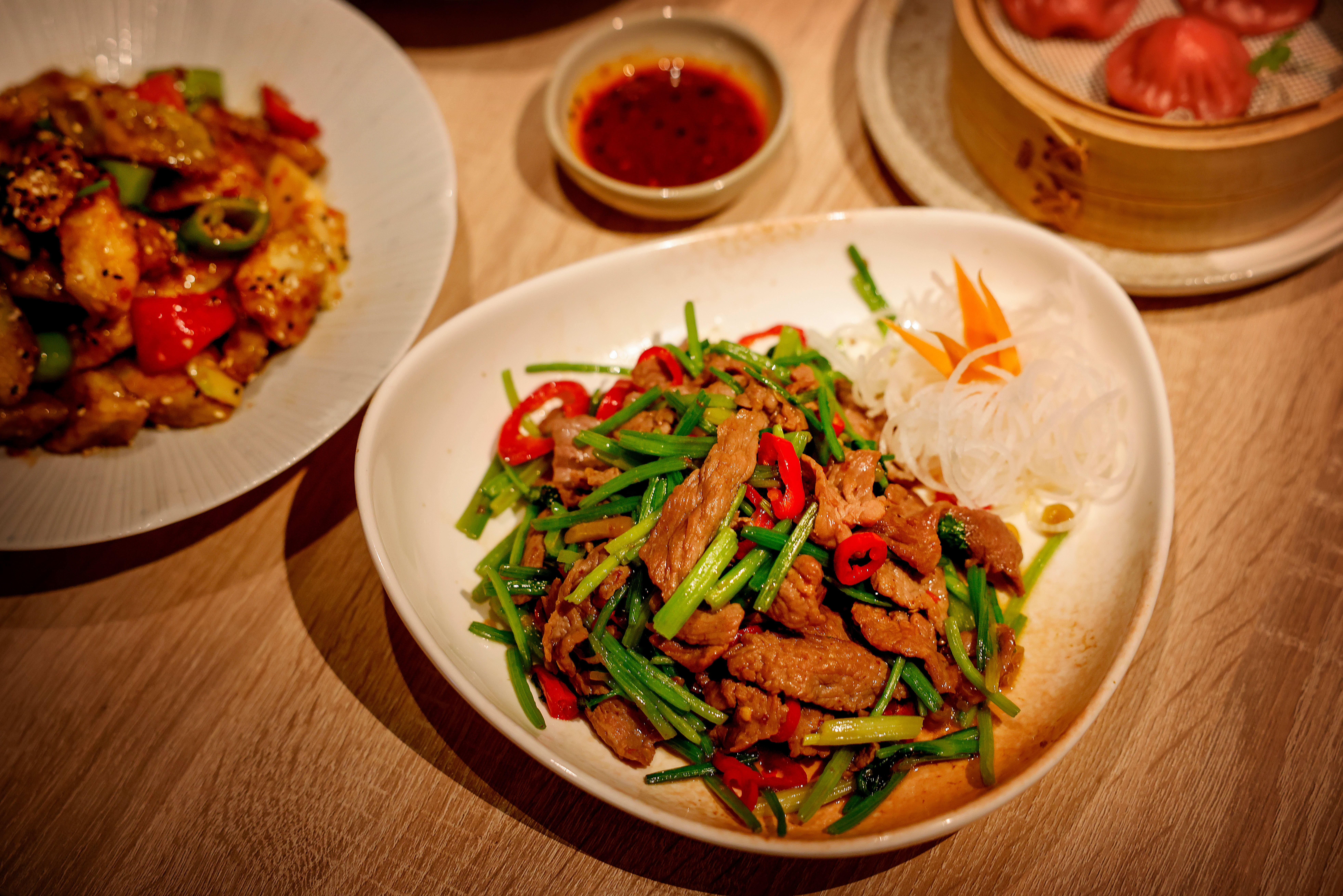 Hunansk krydret biff er mildt og veldig smakfullt.