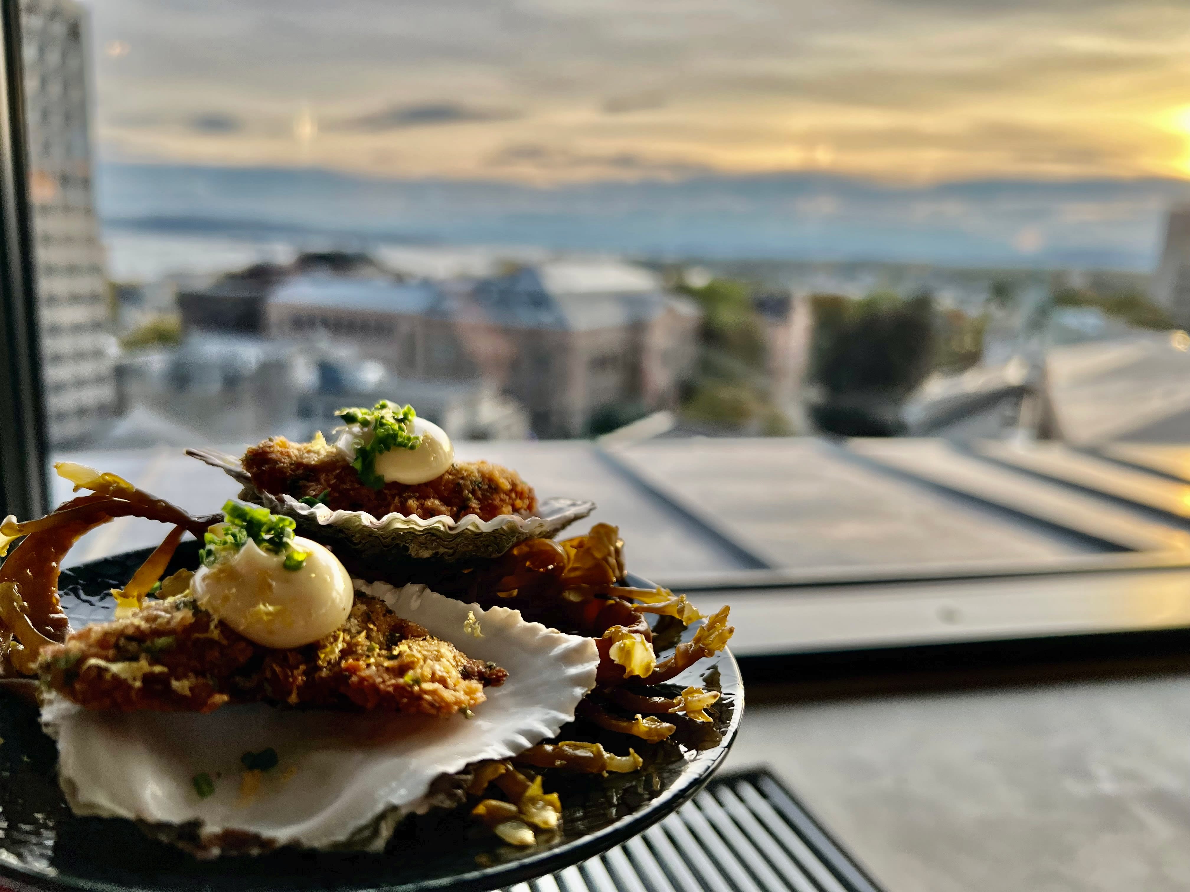 Mat med utsikt hos TAK Oslo