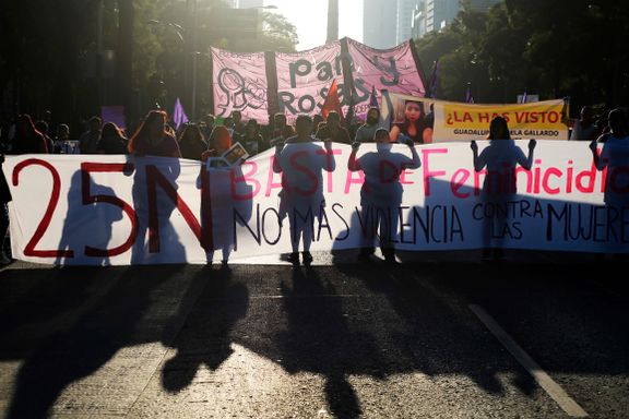 Tusener demonstrerte mot vold mot kvinner: «Beklager å være til bry, men vi blir drept»