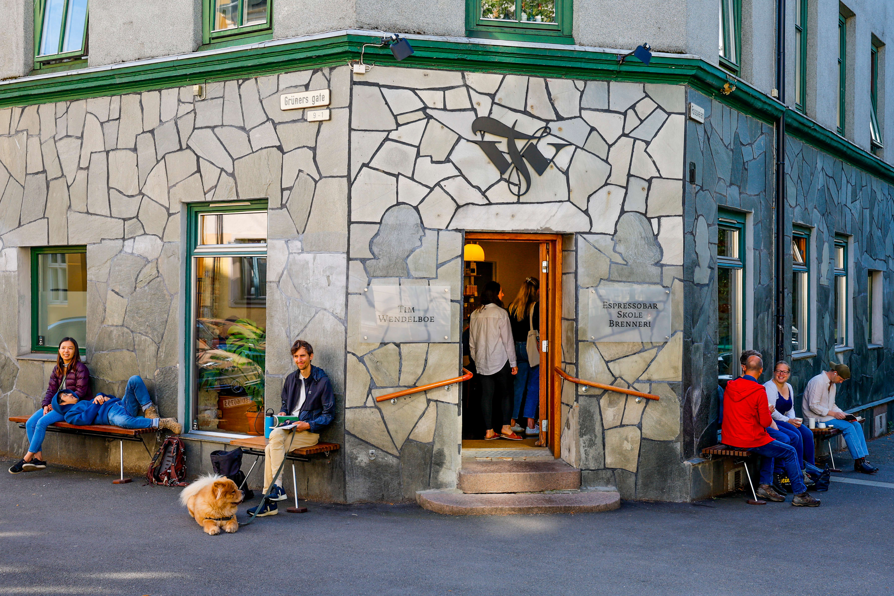 Tim Wendelboe er en populær kaffebar på Grünerløkka i Oslo.