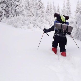 Gikk i skisporene til bestefar og krigshelt Fredrik Kayser: Tidenes tøffeste vinterferietur  