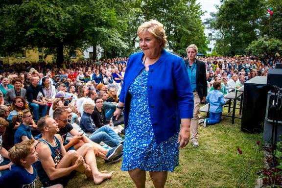 Solberg oppfordrer til å nyte festivalsommeren tross terrorfrykt