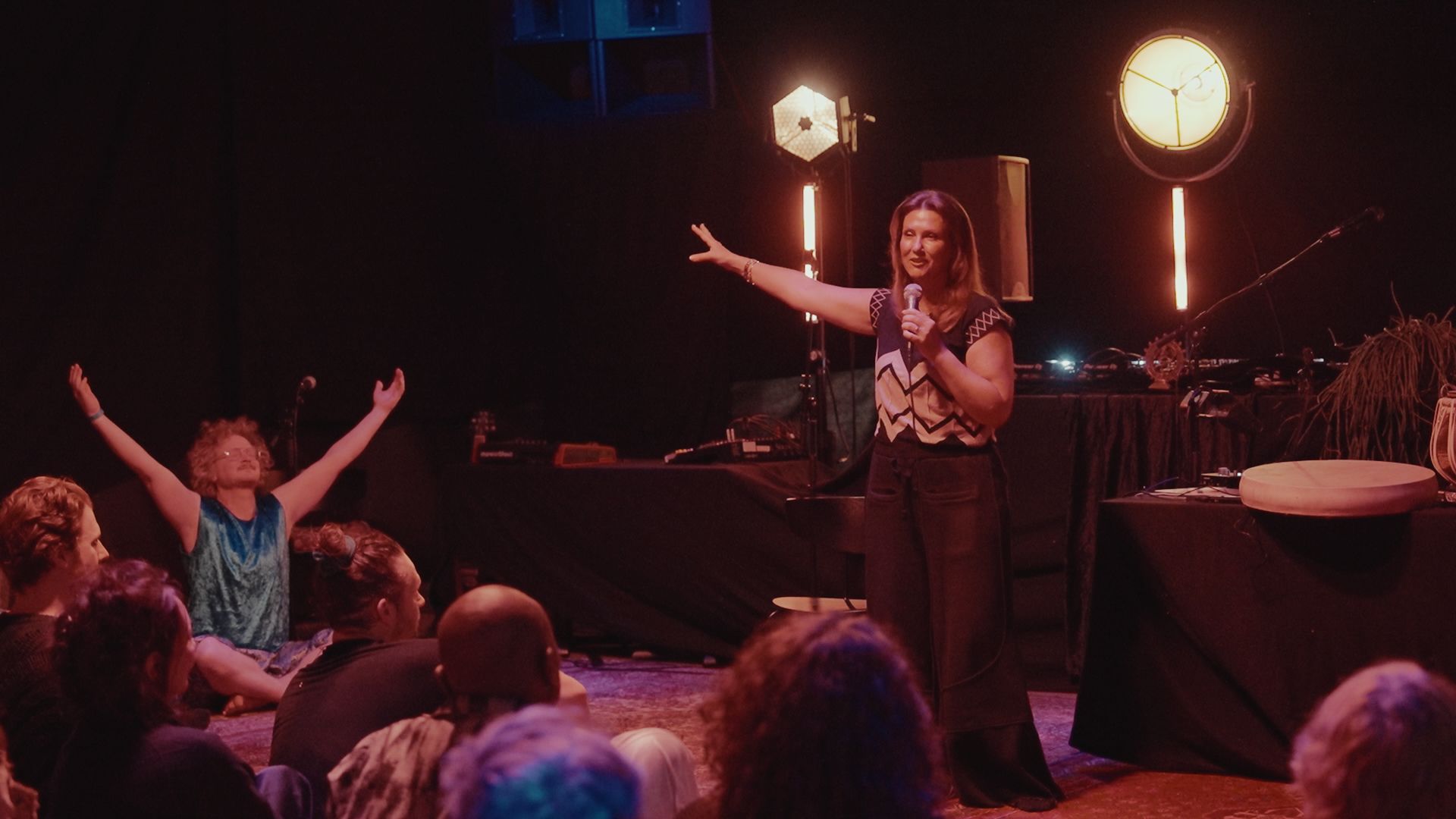 Märtha Louise holder et foredrag på en alternativfestival i Oslo i januar i år.
