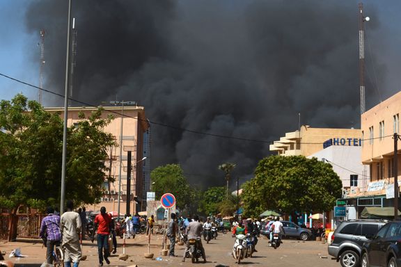 Åtte drept i angrep i Burkina Fasos hovedstad  