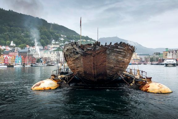 Roald Amundsens polarskip Maud tilbake i Norge etter 100 år 