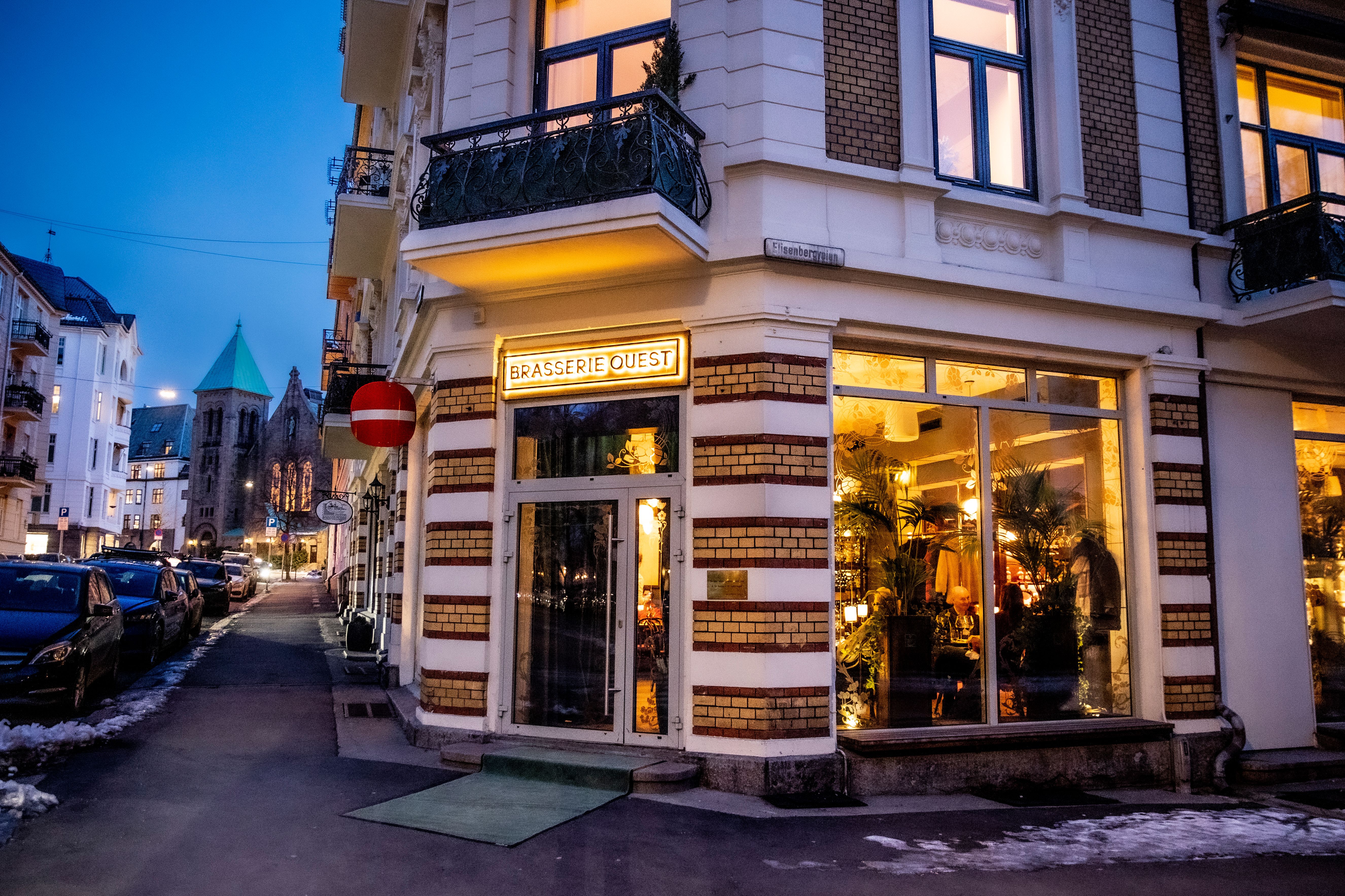 Her får du moules frites