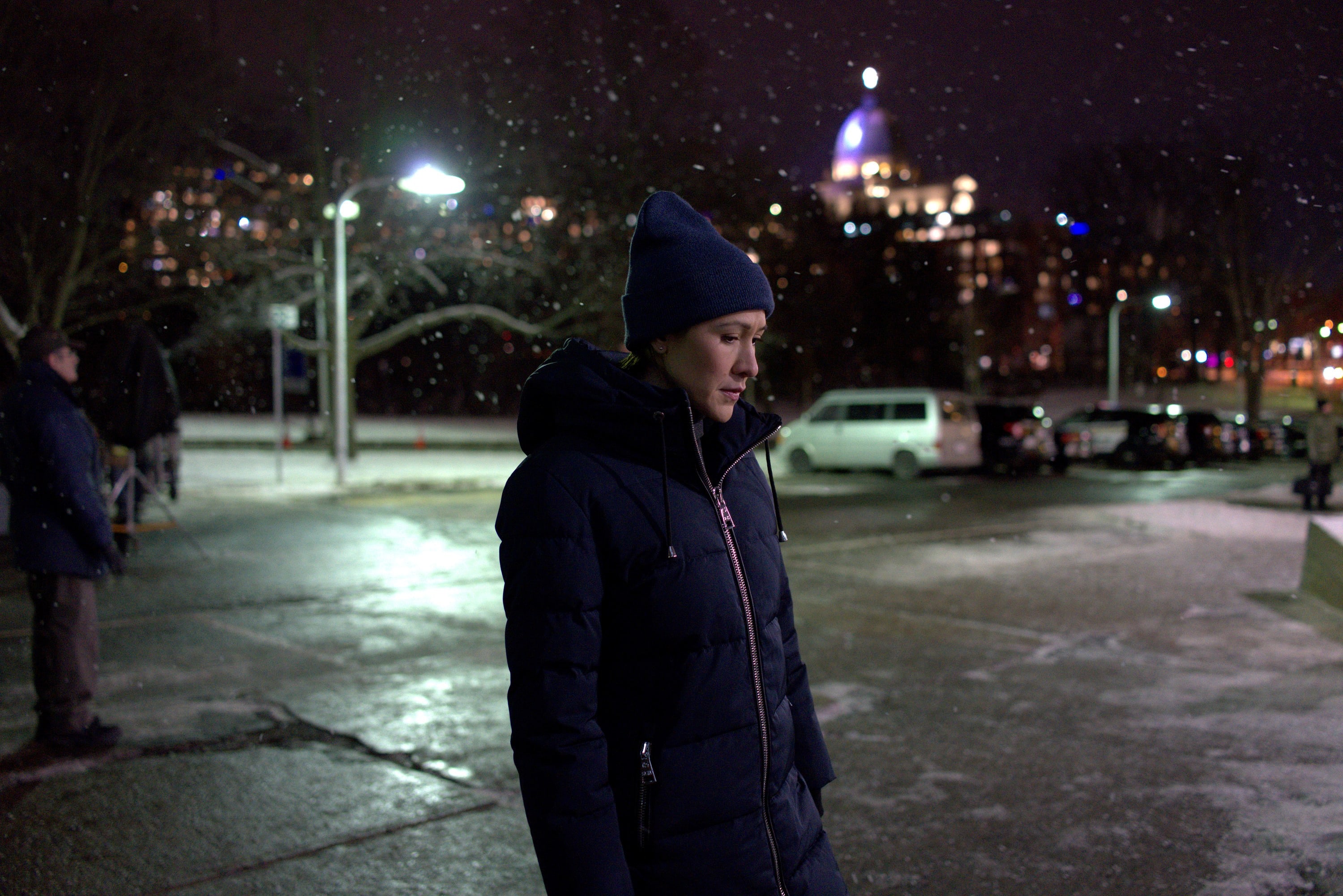 Elle-Máijá Tailfeathers er meget god i rollen som Isabelle Lacoste.