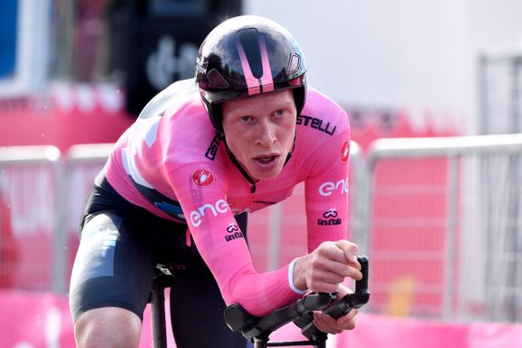 Sekunddrama i Giro d’Italia: Leknessund mistet ledertrøya.