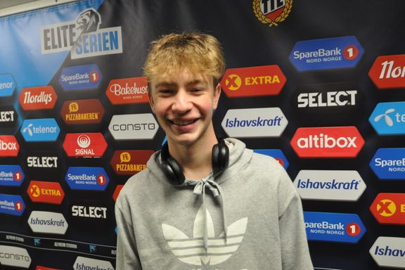 Jesper (14) scoret ekte hat trick på 10 minutter. Se målene her.