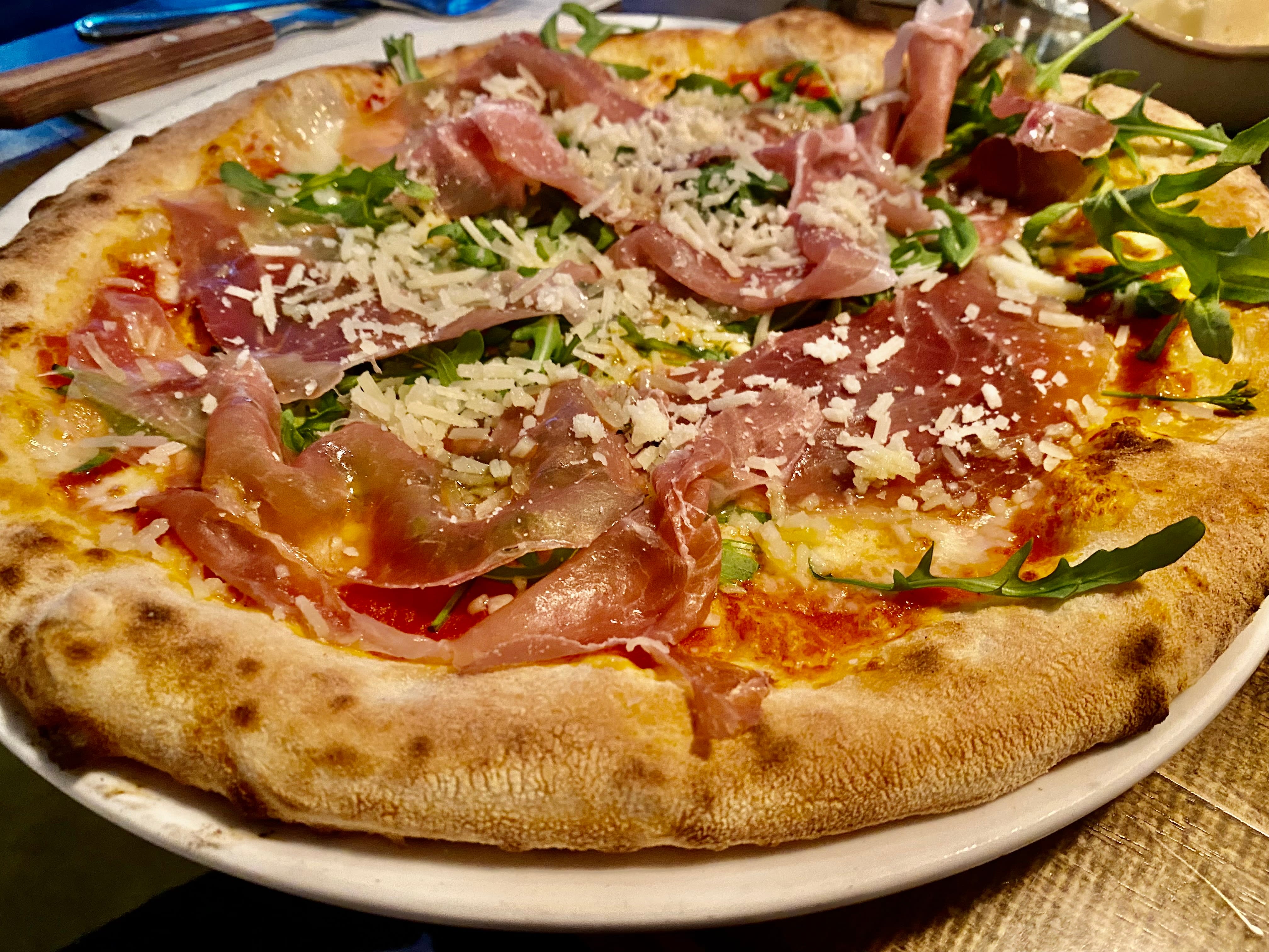 God pizza fra Skur 33. 