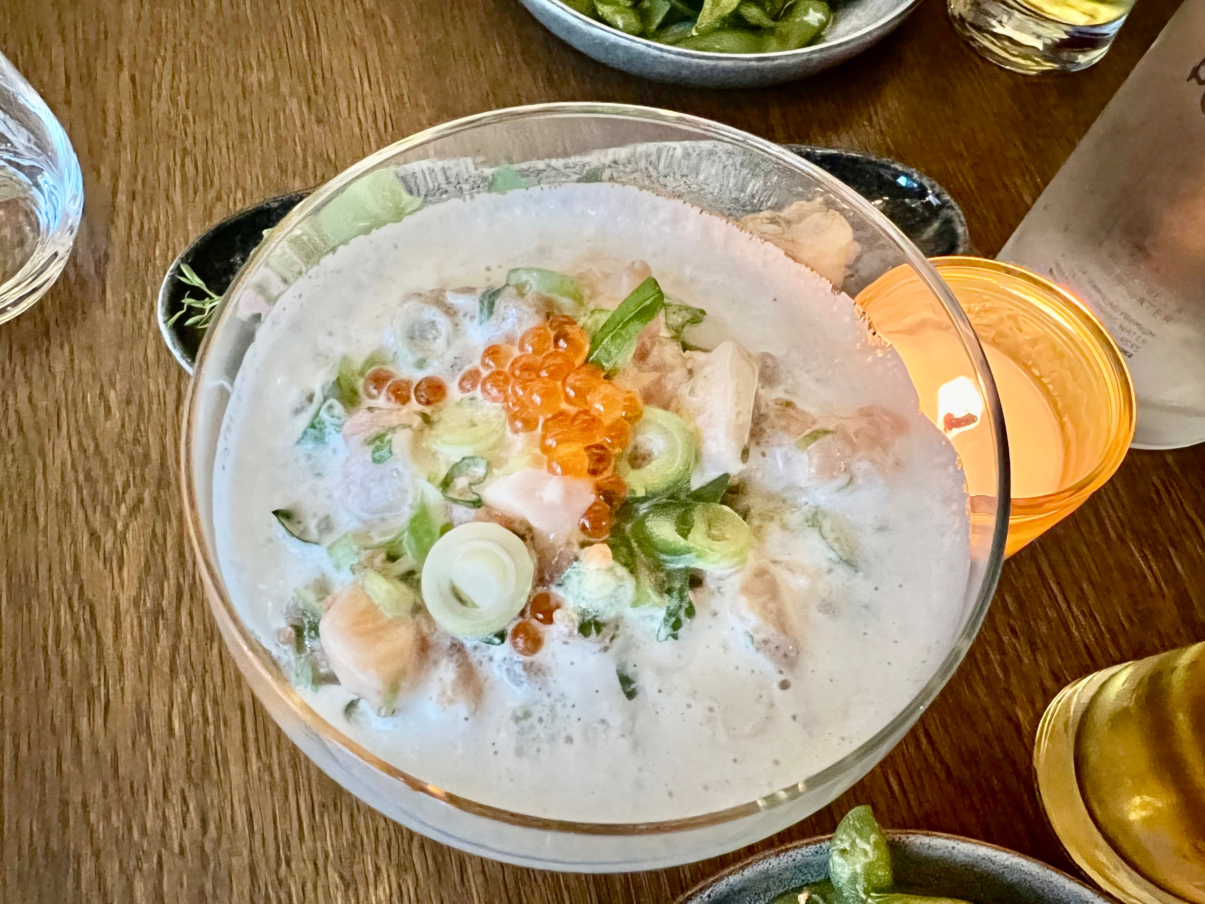 God reketartar med vårløk. 