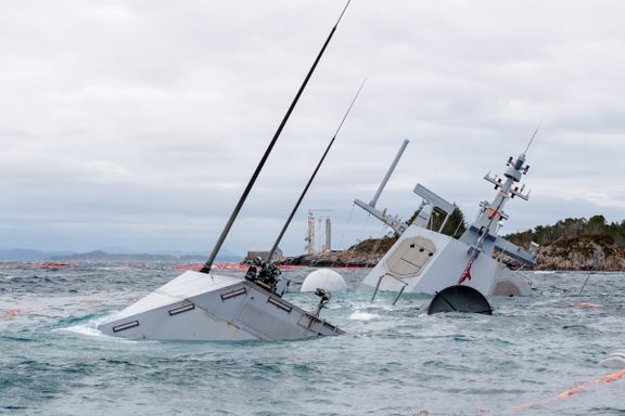 Sjøforsvarssjefen etter fregatthavari: – Vet ikke hva som skjedde  