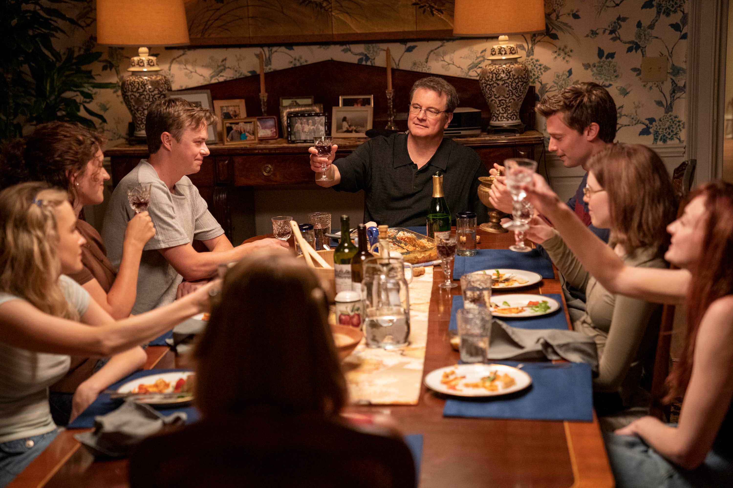 Ekteparet Peterson hadde til sammen fem voksne barn. 