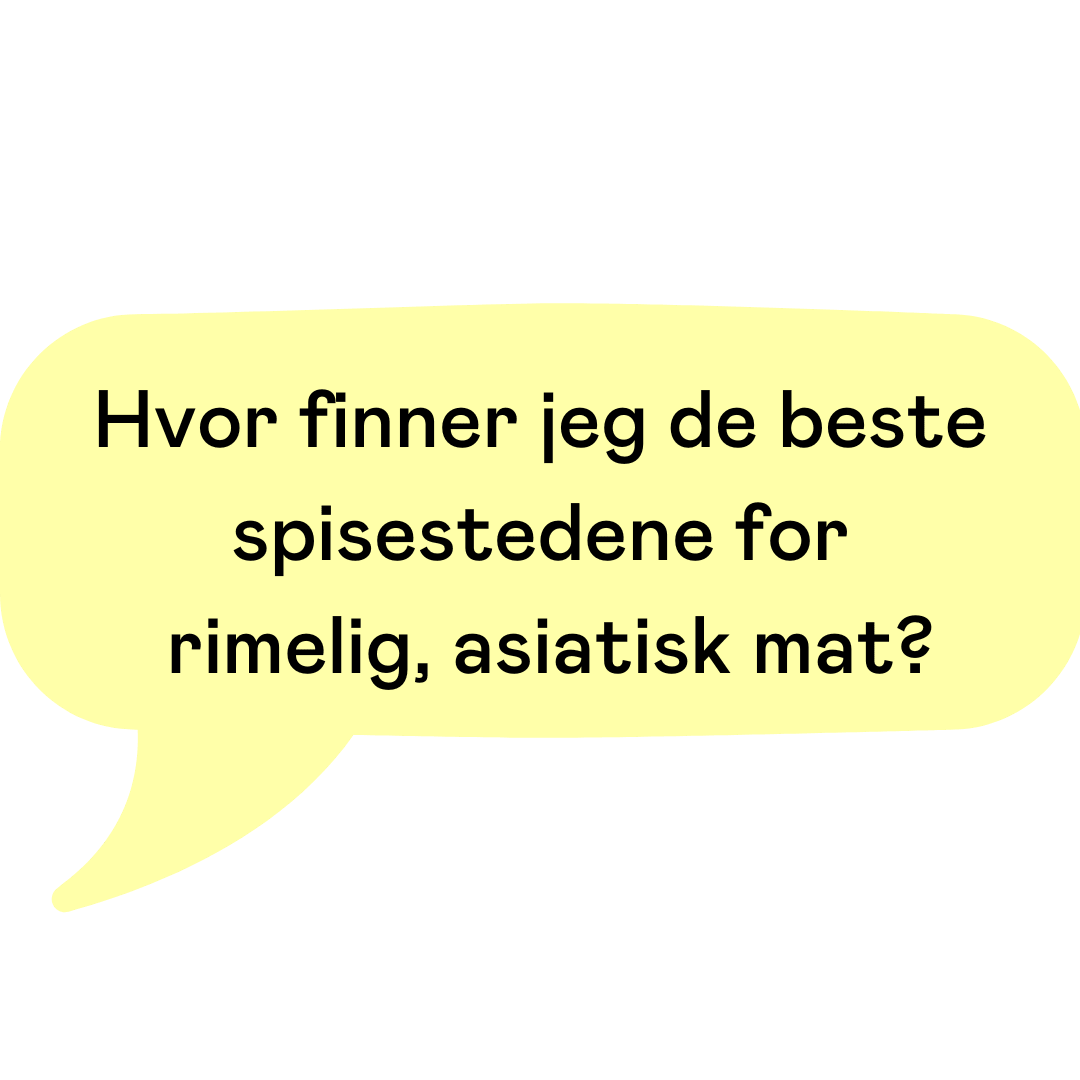 Hvilke spisesteder i Oslos er rimelige, men også bra? Hvor burde jeg spise i Bjørvika?