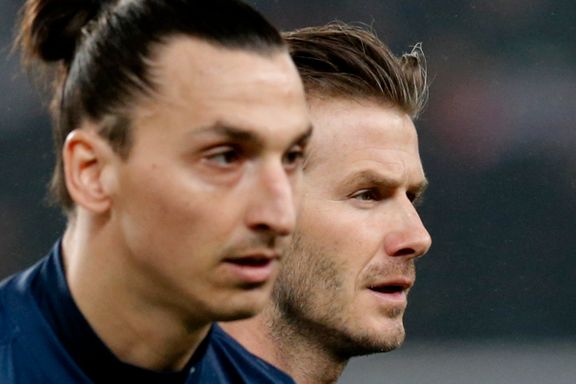 VM-studio: Tapte veddemål mot Beckham. Nå må Zlatan ut på reise. 