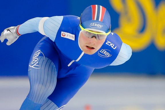 Lunde Pedersen ble nummer ni da russer slettet åtte år gammel verdensrekord