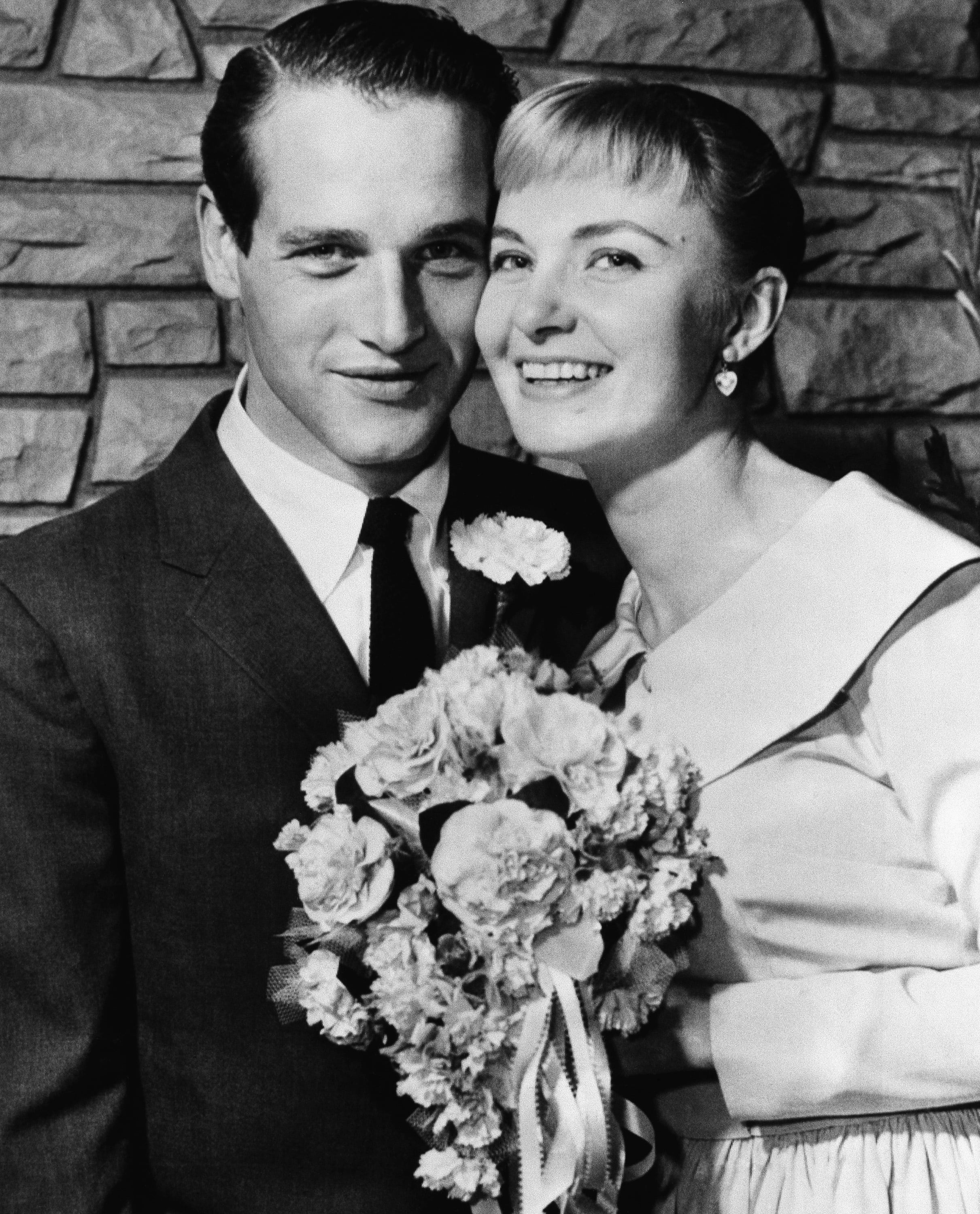 Joanne Woodward og Paul Newman giftet seg 29. januar 1958.