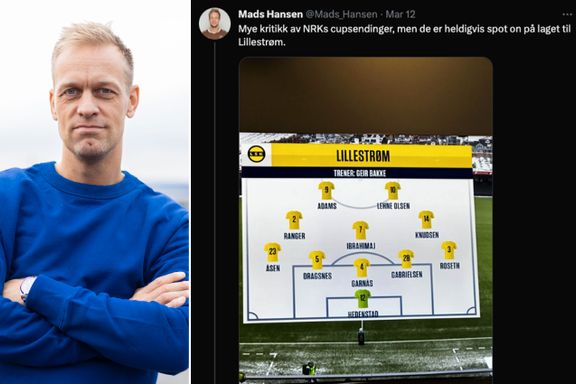 Mads Hansen langer ut mot fotballsendingene på NRK: – Stemoderlig behandling