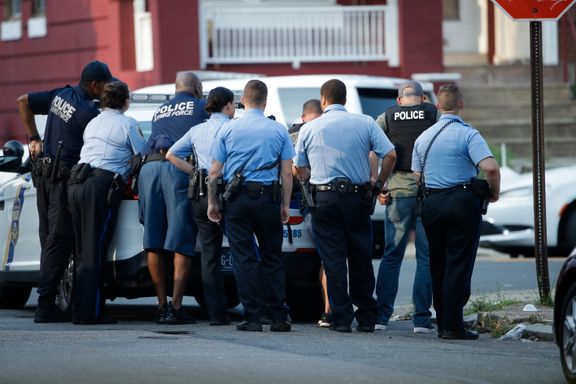 Seks politifolk skutt i Philadelphia. En person pågrepet. 