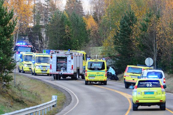 Kvinne omkom i bilulykke på Romerike og mann omkom i MC-ulykke i Romsdal