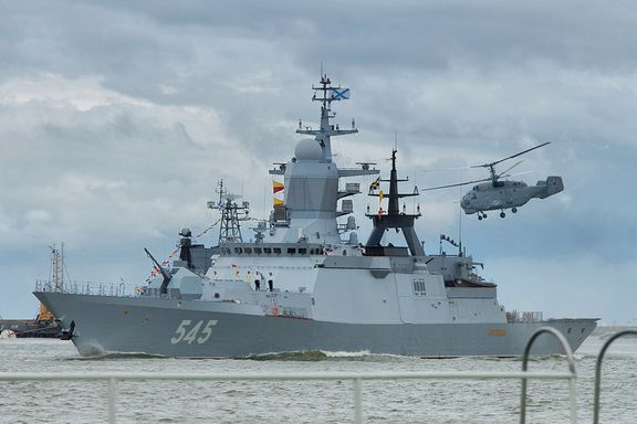 Navigasjonsdata viste at det russiske krigsskipet var rett utenfor Skagen. Det stemmer ikke, sier danske myndigheter.