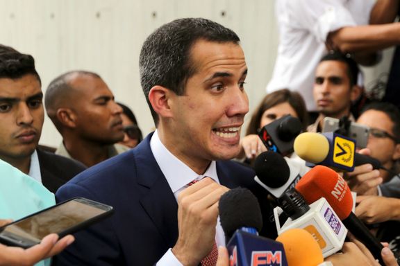 Guaidó bekrefter forhandlinger om Venezuela i Oslo