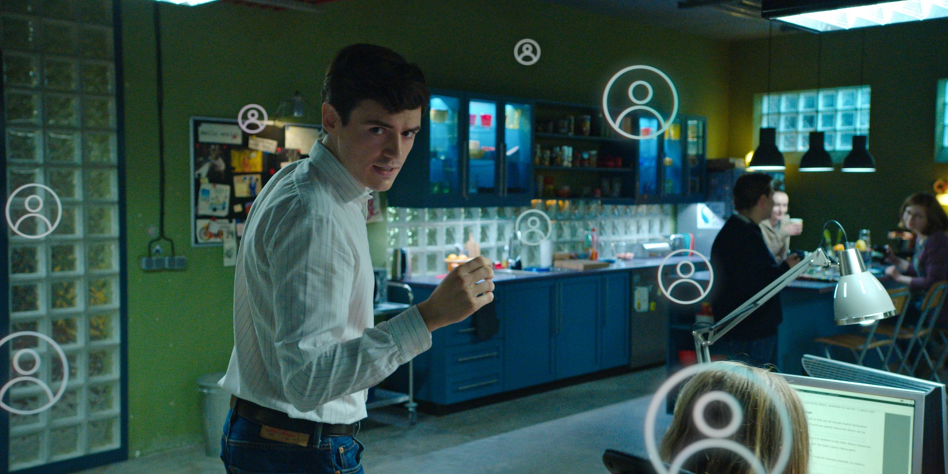 Andreas Ehn var Spotifys første ansatte. Han spilles av Joel Lützow, og forklarer på spennende vis hvordan strømmetjenesten ble utviklet. 