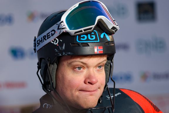 Sølv i Paralympics-åpningen til Saltvik Pedersen