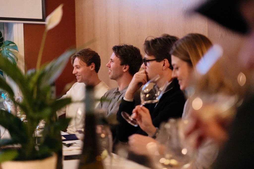 Denne fredagen er det musserende vin på agendaen. 