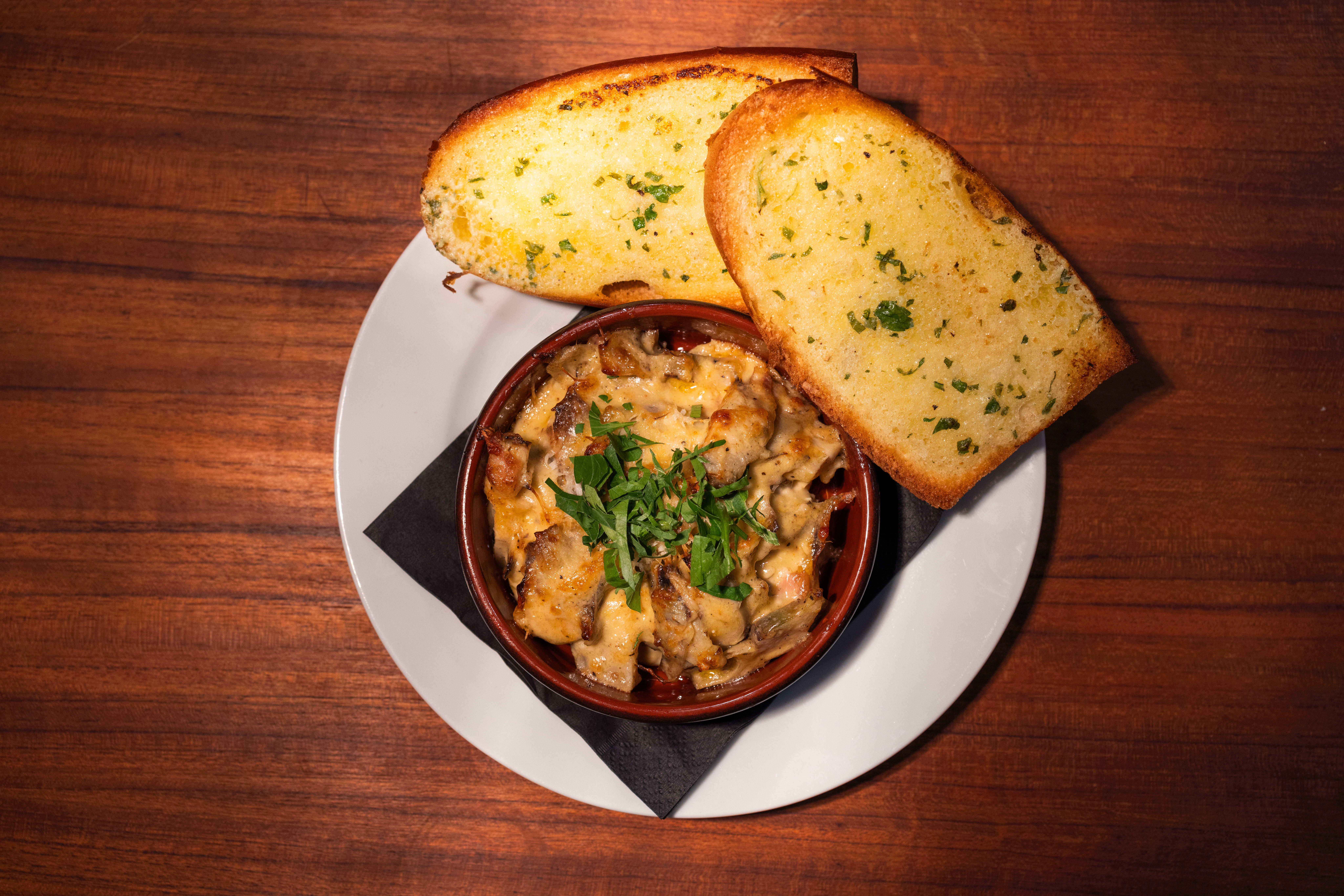 Gratinert artisjokk er guilty greier.