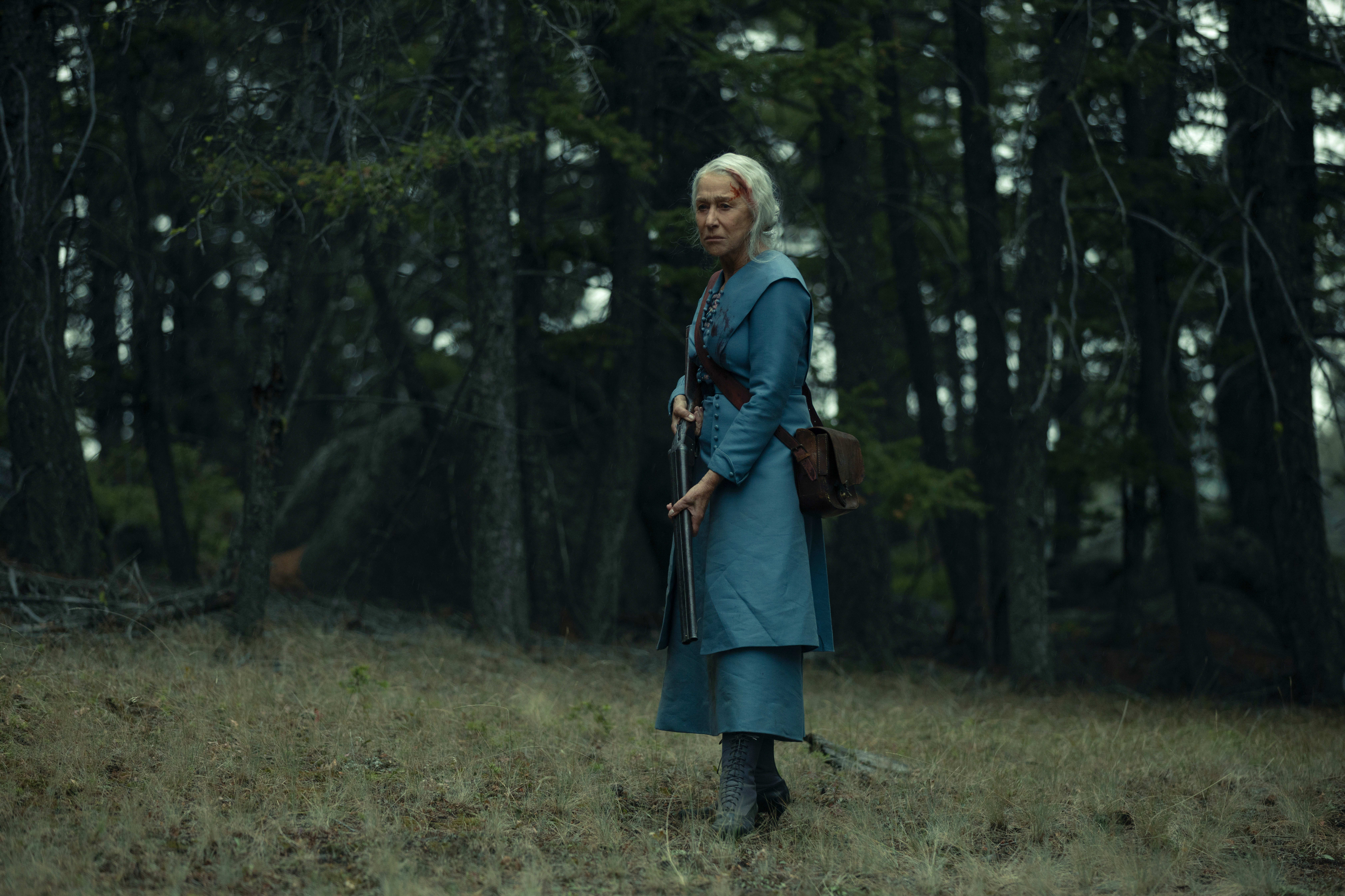 Helen Mirren overbeviser når hun henter frem haglen.