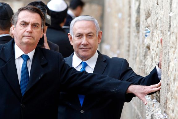 Brasils president på omstridt Jerusalem-besøk med Netanyahu