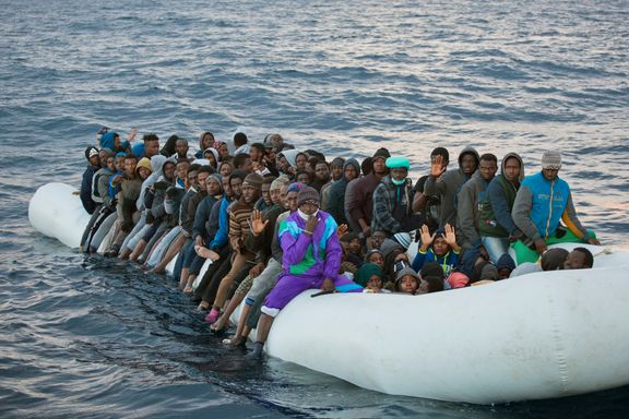 5 av 6 seks migranter fra Libya borte