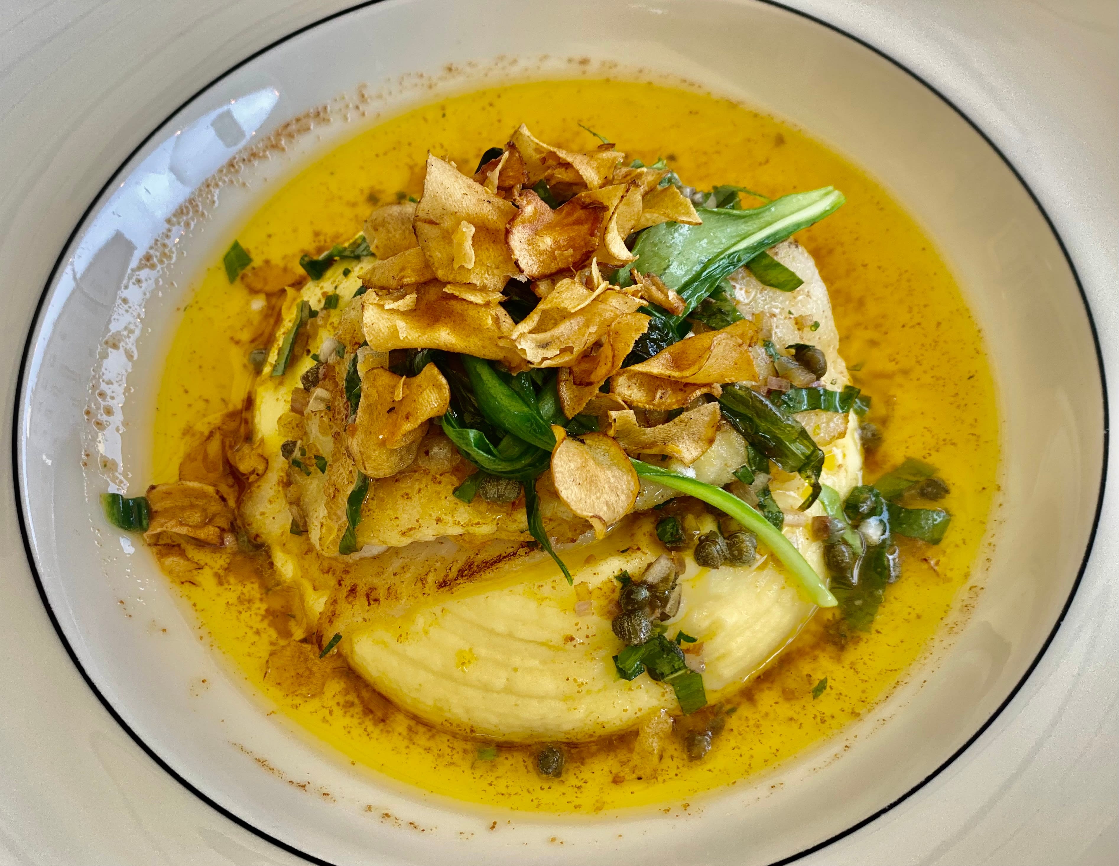 Flyndrefisken slettvar er god på smak, men hold igjen på smøret. 