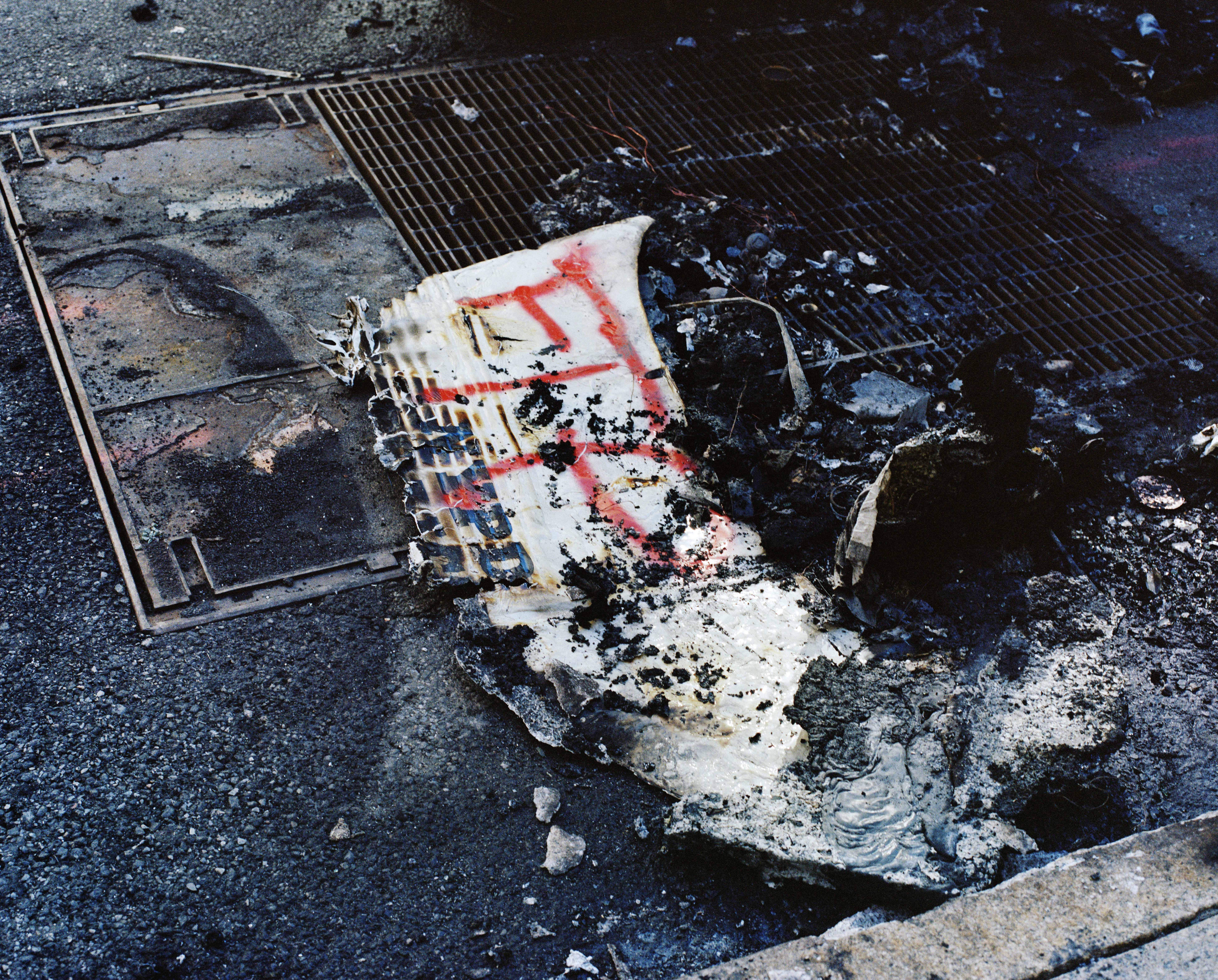 Fotograf Sofie Kjærum Austlid, her med «Strong Motion», tar utgangspunkt i det amerikanske samfunn.