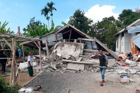 Over 80 mistet livet da jordskjelvkatastrofe rammet indonesisk ferieøy
