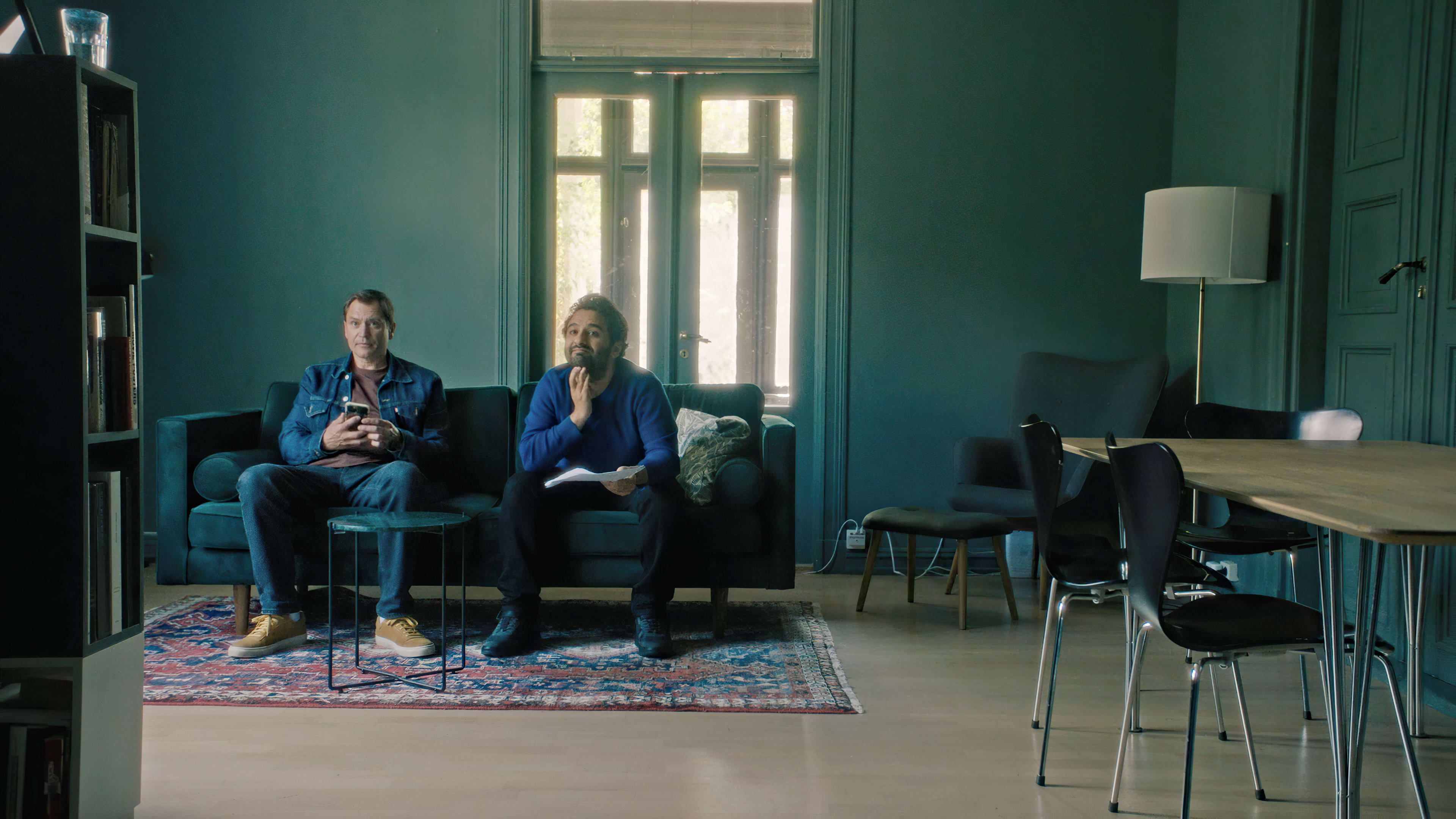 Per Kjerstad og Nader Khademi  