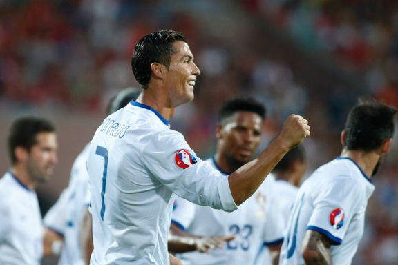 Ronaldo med sitt tredje strake hattrick