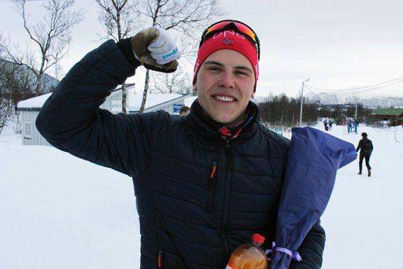  Sivert (20) begynte på ski som 16-åring. I dag ble han nordnorsk mester! 