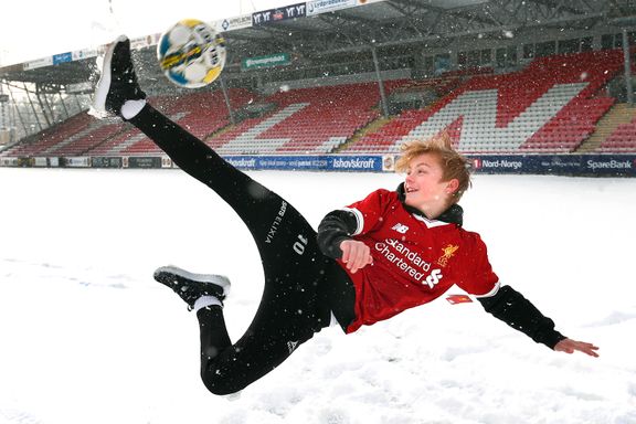 Slik ble Isak (13) fra snøfylte Tromsø oppdaget av Liverpool FC