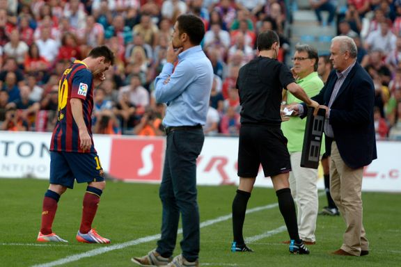 Messi skadet i Barcelona-seier