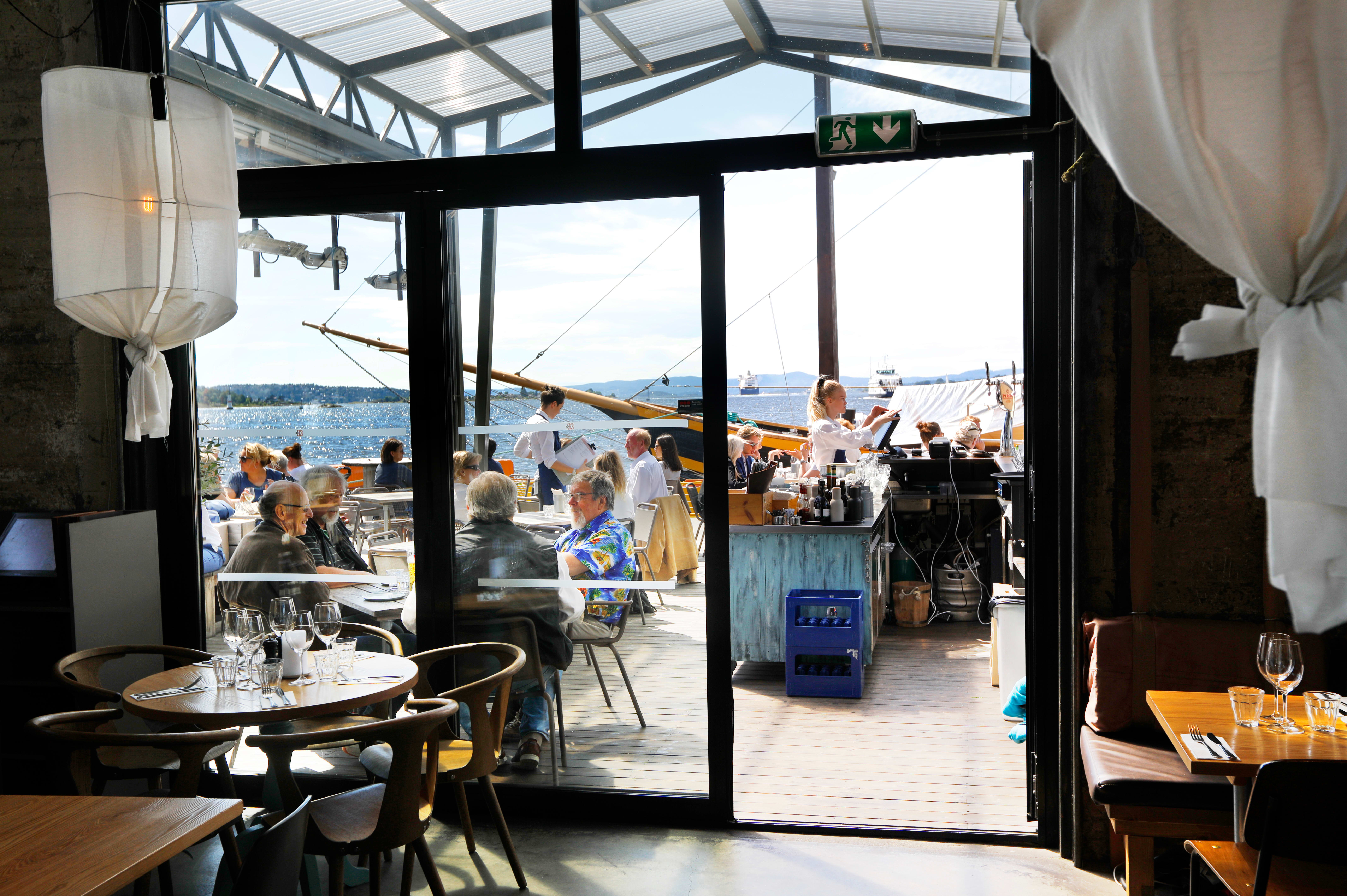 Disse stedene har god mat og uteservering