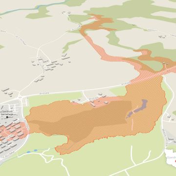 Nytt NVE-kart viser hvor stort område som er berørt av Gjerdrum-skredet
