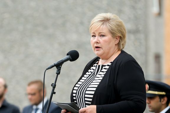 Erna Solberg: – Grusomt å se ofre for kulene 22. juli bli fortalt at de burde dødd på Utøya