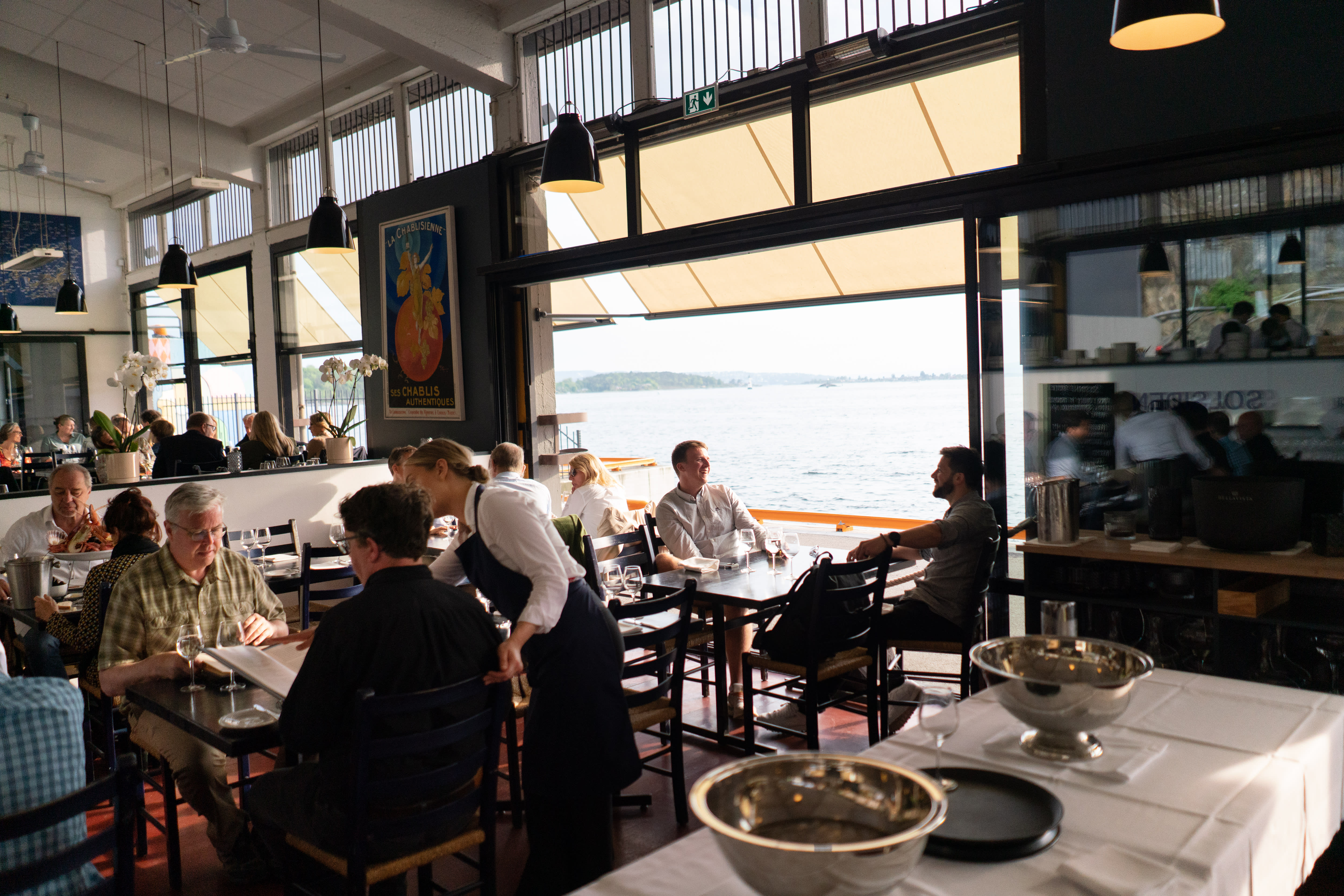 30-åringen Solsiden har to bordserveringer. 