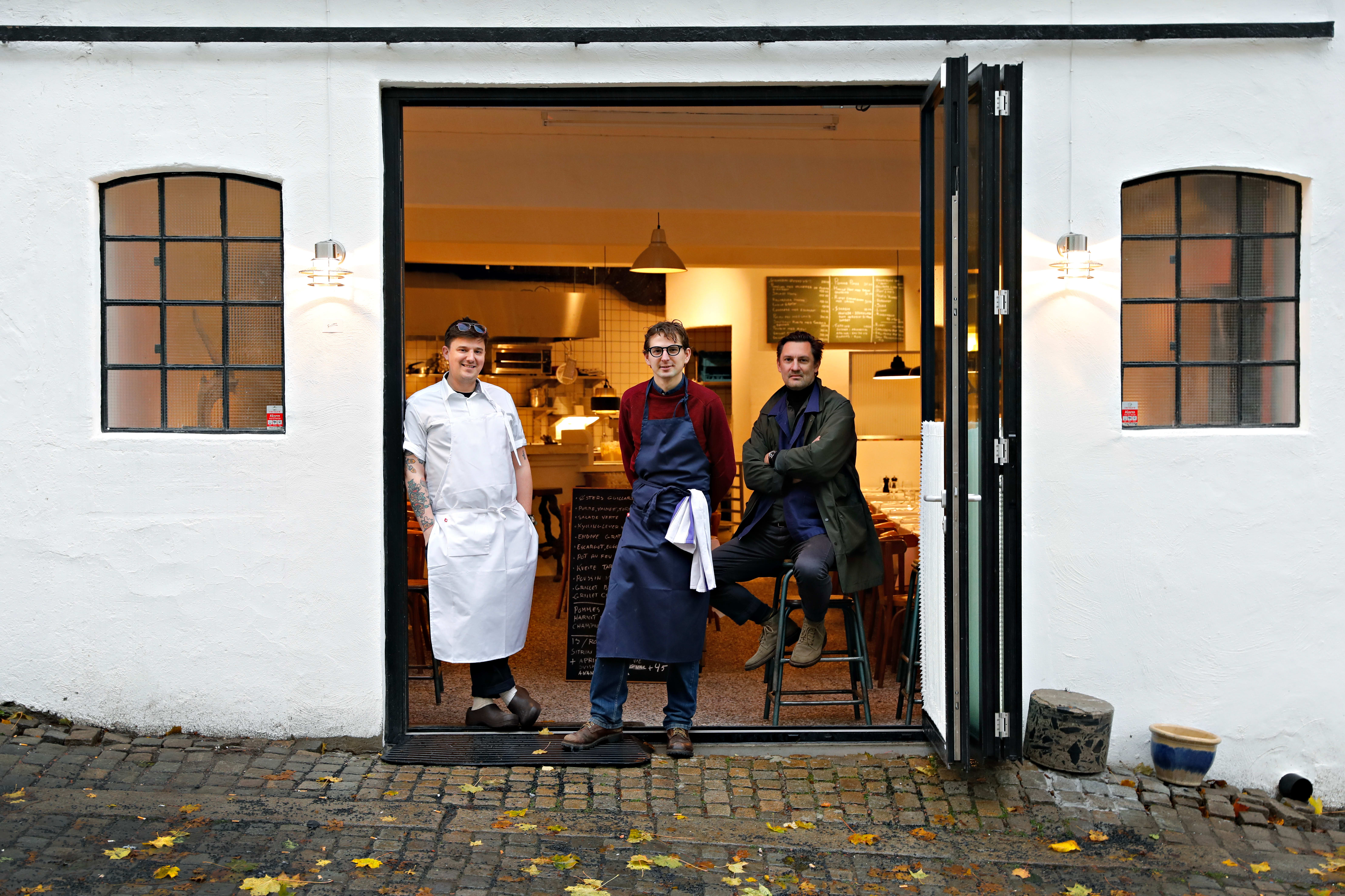 Joel Weidl, Sebastian Blomstrøm Alexander Kloster-Jensen er gjengen bak nyåpnede Grotto på St. Hanshaugen.