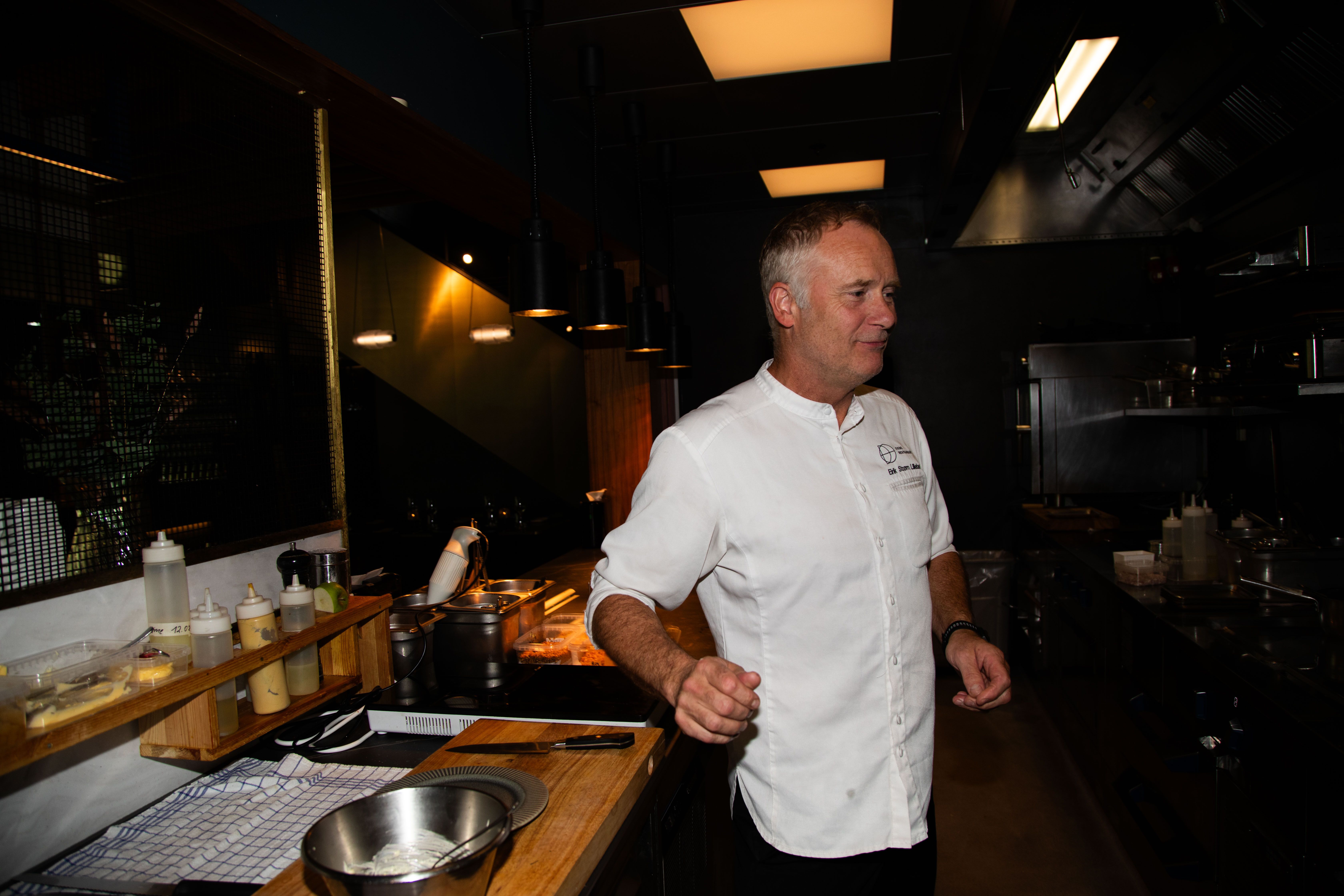 Eirik Lillebø på Code-kjøkkenet