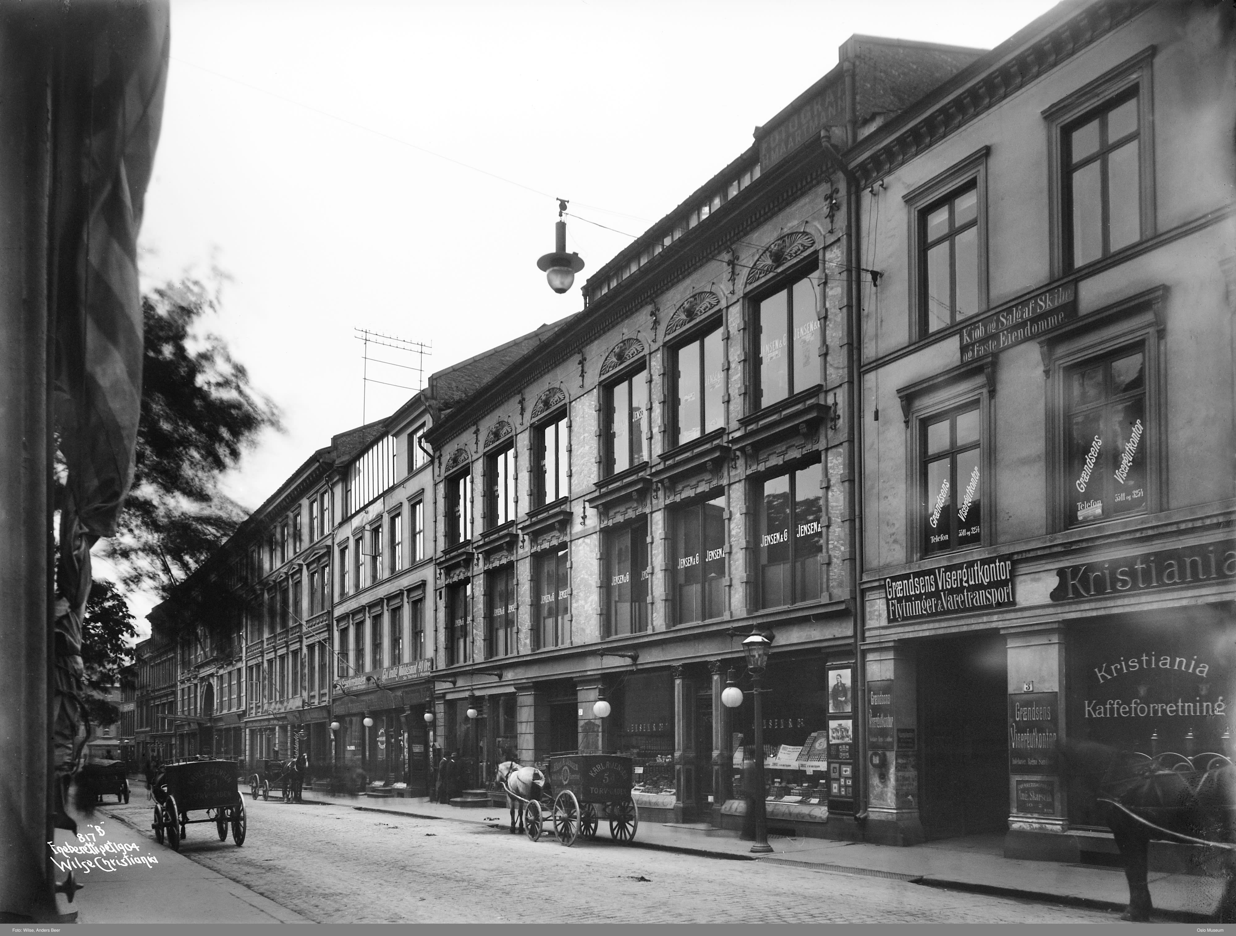 Torggata i 1902 (Oslo Museum).