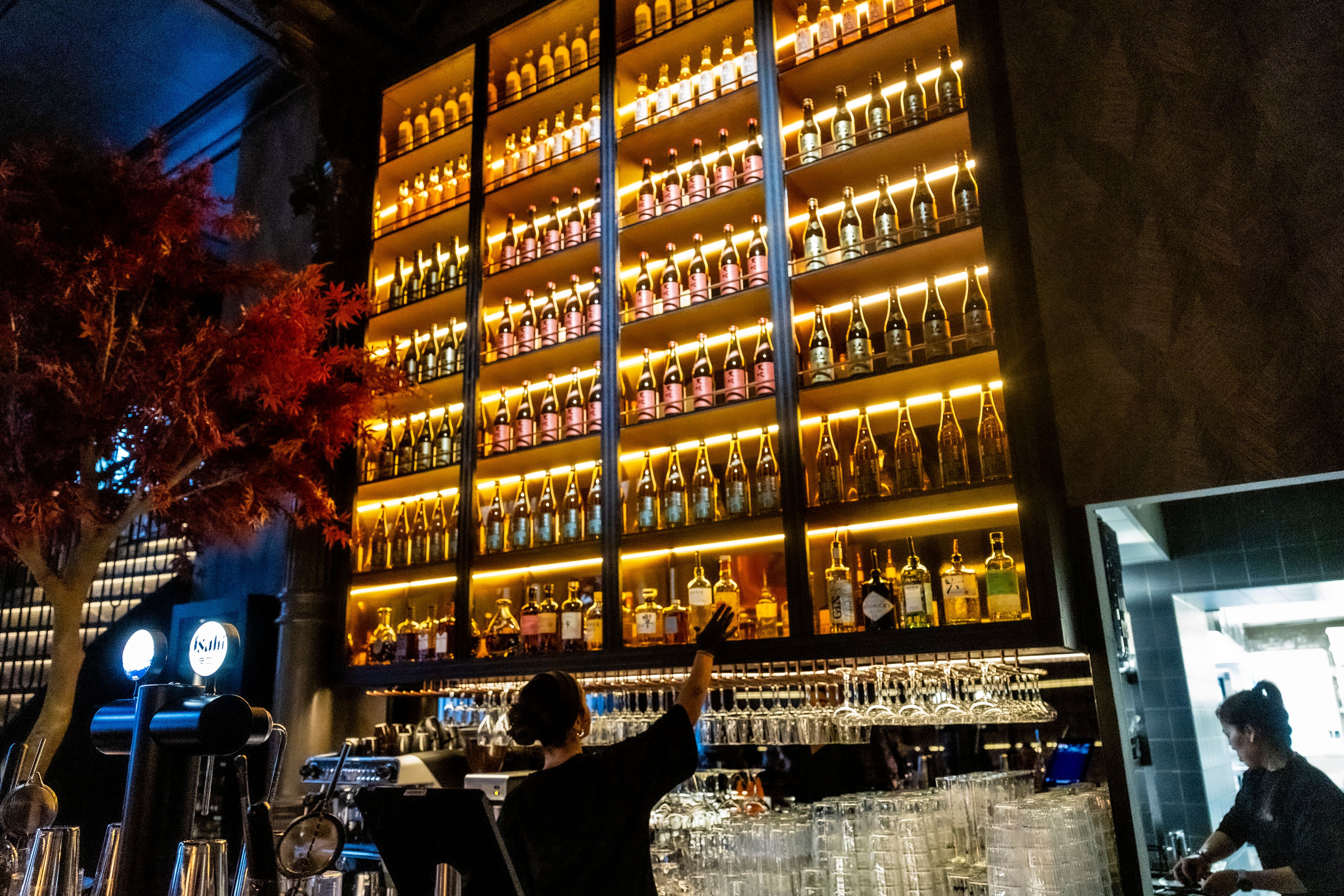 Maten står ikke i stil til de flotte lokalene