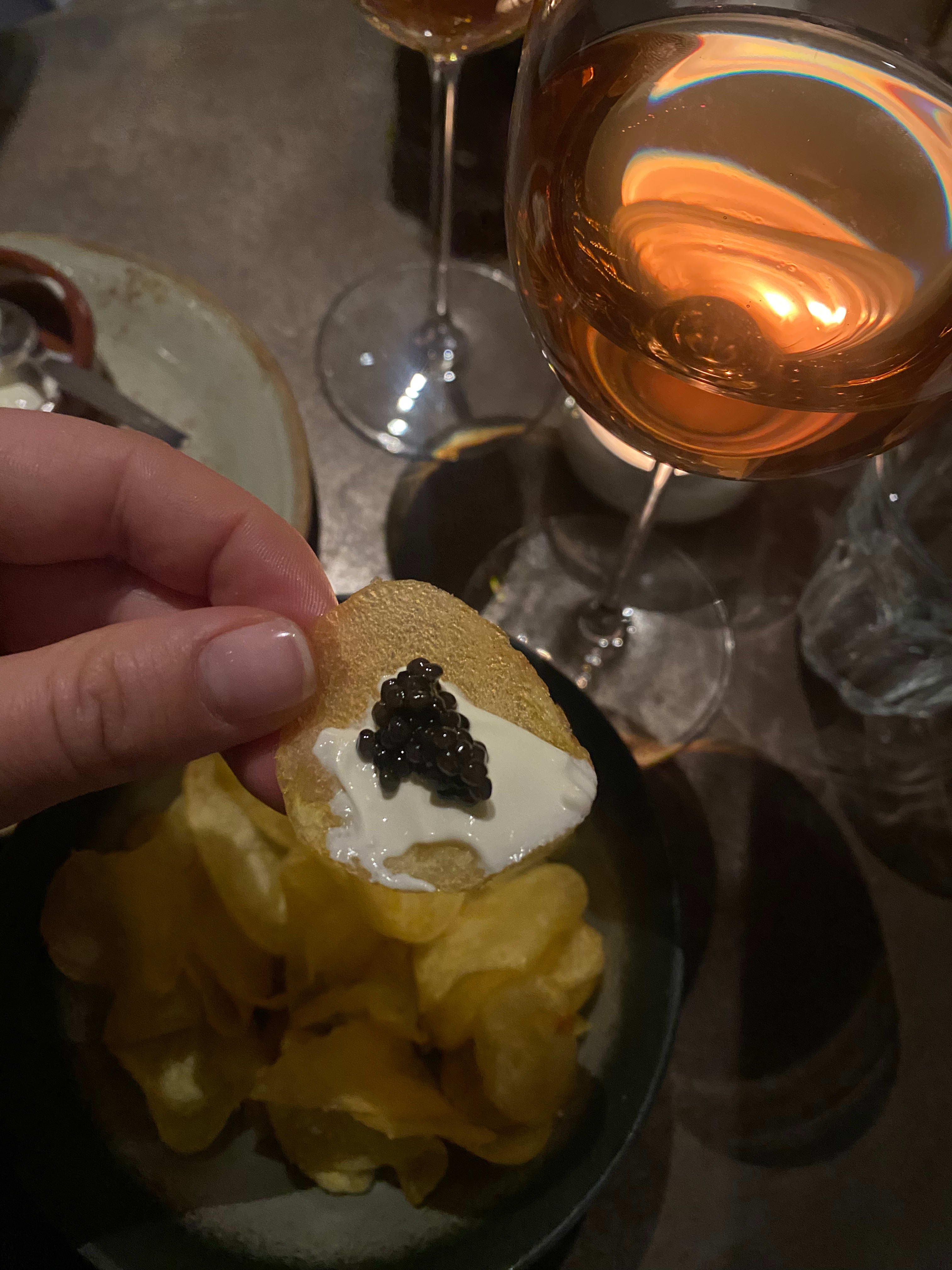 Kaviar er dyrt, men godt. 